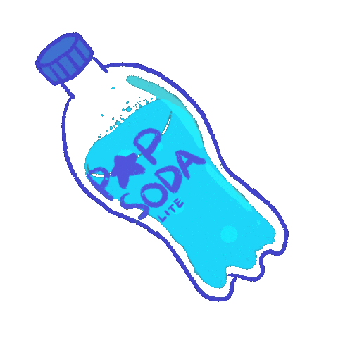 Soda Pop Drinking Sticker