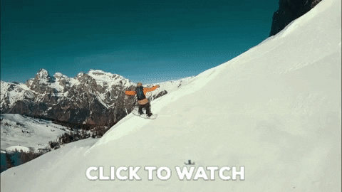 Drone Snowboarding GIF by AirVuz