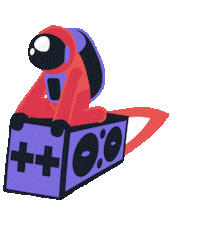 Astronaut Sticker by Ditto Music