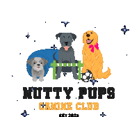 Canineclub Sticker by Nutty Pups
