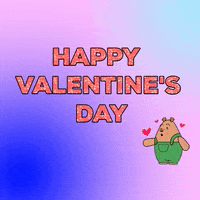 Valentines Day Flirting GIF