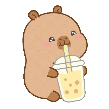 Happy Bubble Tea Sticker