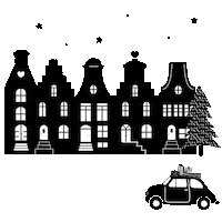 Christmas Illustration Sticker by Zoedt.NL