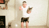 Cat Workout GIF
