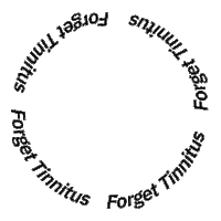 forgtin tinnitus forgtin forget tinnitus pansatori Sticker