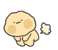 Dallaeng 귀여운 캐릭터 행복 이모티콘 Sticker