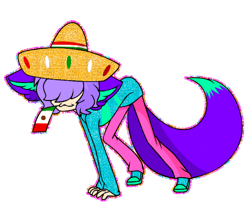 Viva Mexico Cat Sticker
