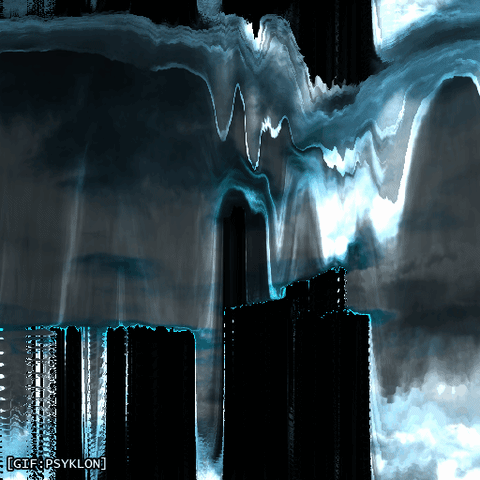 glitch distort GIF by Psyklon