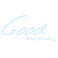 Morning Hello Sticker