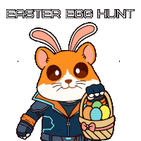 Easter Bunny Sticker by Hamieverse