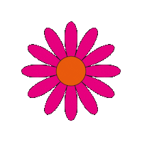 Pop Art Pink Sticker