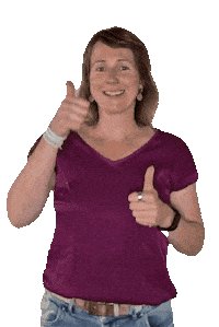 LenteBloesemChantal ok thumbsup thumbs blossom Sticker