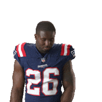 Sony Michel Reaction Sticker by New England Patriots