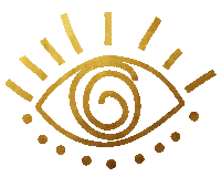 Gold Eye Sticker