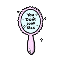 Sick Mirror Sticker by Innabox