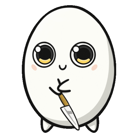 Egg Swinging Sticker