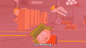 screaming kyle broflovski GIF by South Park 
