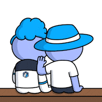 Feel Better Cheer Up Sticker by Kwantel