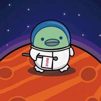 digitalducks stabby quacks digital ducks duck with knife GIF