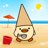 digitalducks stabby quacks digital ducks duck with knife GIF