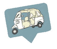theiowtuktuk isle of wight tuktuk tuk tuk iow Sticker