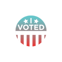 Voting Voter Registration Sticker by nokidhungry