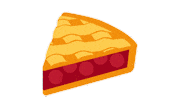 emojivid food emoji pie emojivid Sticker