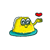 Cuscuz Eating Sticker by Recife Ordinário