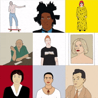 Fine Art 2D Animation GIF