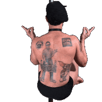Pole Dance Sticker by Pug Life Records®