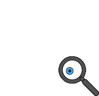 Eye Looking Sticker by Emile the Illustrator