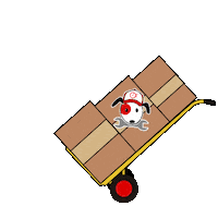 Moving Day House Sticker by Clasificados Online