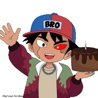 Happy Birthday Sister Sticker by Bad Timing Studio