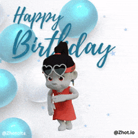 Happy Birthday GIF by Zhotcita
