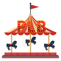Unicorn Carousel Sticker by PropertyLimBrothers