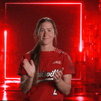 Softball Hype Up GIF by Louisville Cardinals
