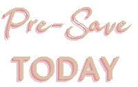 Pre-Save Today Sticker by Helen Townsend Music