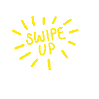 shopfrankiesue swipe up yellow frankiesue frankie sue Sticker
