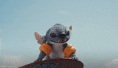 Lilo And Stitch Surfing GIF by Walt Disney Studios