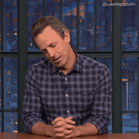 Surprised Seth Meyers GIF by Late Night with Seth Meyers