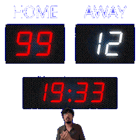 12 Away Sticker