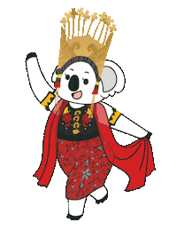 Dance Mascot Sticker by Bobobox Indonesia