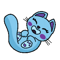 Happy Cat Sticker by Digital Pratik
