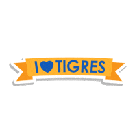 Tigres Uanl Love Sticker by Club Tigres