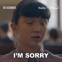 Sorry Rowan Blanchard GIF by HULU