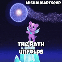 Night Sky Crystal GIF by MishaHeartseer