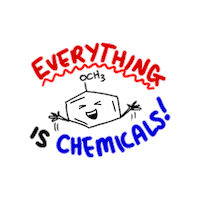 Chemistry Chemicals Sticker