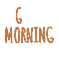 Good Morning Sticker