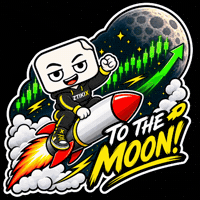 To The Moon Crypto GIF by ZTIKIX