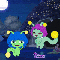 When is Glow time? Shimmer the Glowworm